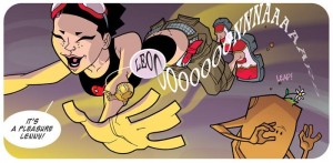 I'm totally calling it: the next dialogue we see will involve some variation on "Not 'Lenny' ... LEONARD!!"