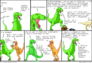 I would have asked for Slutty T-Rex but honestly -- who could tell the difference? I would have asked for Slutty T-Rex but honestly -- who could tell the difference?