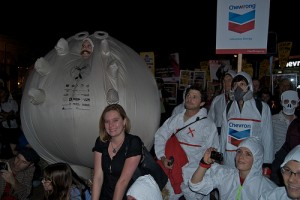 Found on Flicker search for "the world continues". Photo by Steve Rhodes. And just check out inflato-dude's moustache.