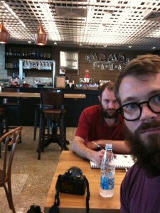 Moscow. Jet lag. Drinkin'.