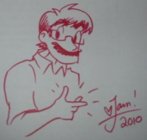 Jam might draw in your book, but my sketch is the best.