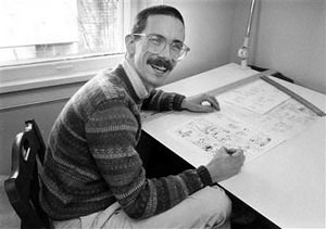 If anybody at the Festival of Cartoon Art sees this guy, thank him respectfully, offer to shake his hand, and let him go about his business.