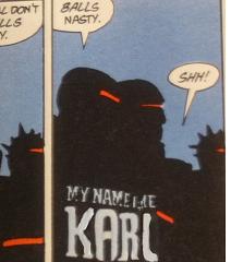 This one is for you, Karl, because DKR is always BALLS nasty.