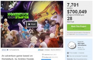 We salute you, 148 purely altruistic backers.