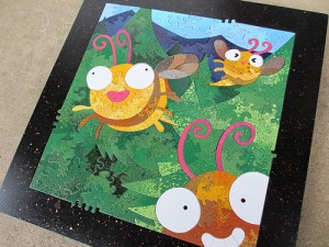 Design by Jam, puzzle by Yates, ably assisted by sanding/painting ninja Emily. Speaking from experience with Baffler!s, those long curly antennae are probably less easy to fit than you think they are.
