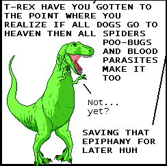 I'm not sure if I'm more squicked out by the blood parasites or the poo-bugs.